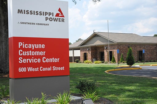 REFUND POLICE: Pictured, the Mississippi Power office in Picayune. The power company released more information to customers about the refund process. Photo by Ashley Collins.