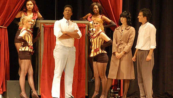 HIGH TIDE PRODUCTIONS: Picayune Memorial High School’s High Tide Productions will advance to state competition and perform “The Last Illusion,” a play about the life of famous illusionist Harry Houdini. This is a scene from the performance at last weekend’s regional competition in Hattiesburg.  Photo submitted