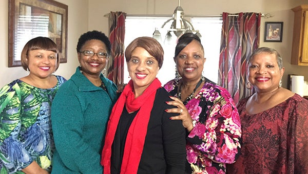 WAKE UP PICAYUNE: From left, Charlotte Wilson-Williams, Brenda Davenport-Taylor, Alphia Wilson-Campbell, Doreen Wilson-Hughes and Virginia Wilson. The sisters who host the YouTube show dedicated to Picayune. Photo submitted.  
