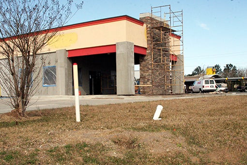 UNDER CONSTRUCTION: The Dairy Queen on Highway 11 is currently under construction and will open in March. Employment opportunities are available to the community via the Picayune WIN Job Center. Photo by Ashley Collins.
