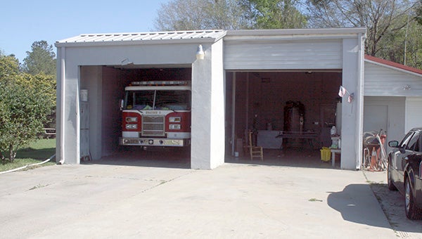 READY FOR RELOCATION: This fire station on Palestine Road is the oldest station in Picayune. City officials are planning to replace it with a new one on land at the end of Goodyear Boulevard. Photo by Jeremy Pittari