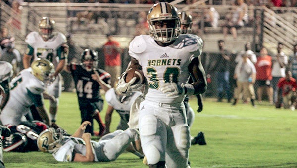 Poplarville running back, Jesse Pernell, looks to continue his streak of scoring against Stone County on Friday.
