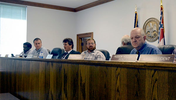 The Pearl River County Supervisors held two separate executive sessions during Wednesday’s meeting to discuss a court matter and pending litigation. Photo by Julia Arenstam 