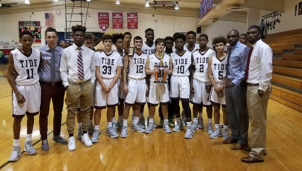 Picayune Memorial High School men's basketball team gains early momentum after winning the Hancock Thanksgiving Tournament.