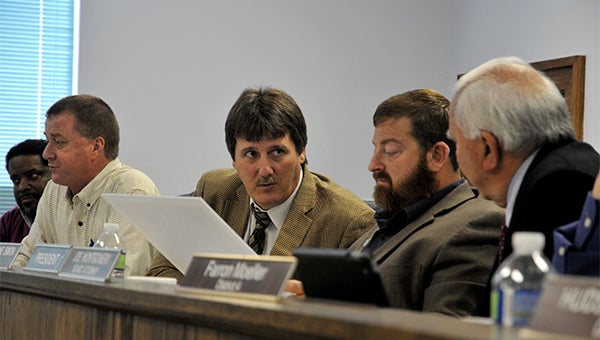 Members of the Pearl River County Board of Supervisors as well as other community leaders are in beginning stages of establishing a nonprofit organization to promote economic development in Pearl River County. File photo by Julia Arenstam 