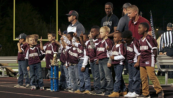 The youth Picayune football team for kids 5 and 6 years old went 10-2 during the regular season and beat the Bay Tigers to become Super Bowl champions.