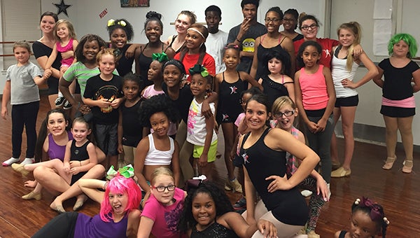 A class at X-finity Dance Academy shows the range of age groups interested in the art.