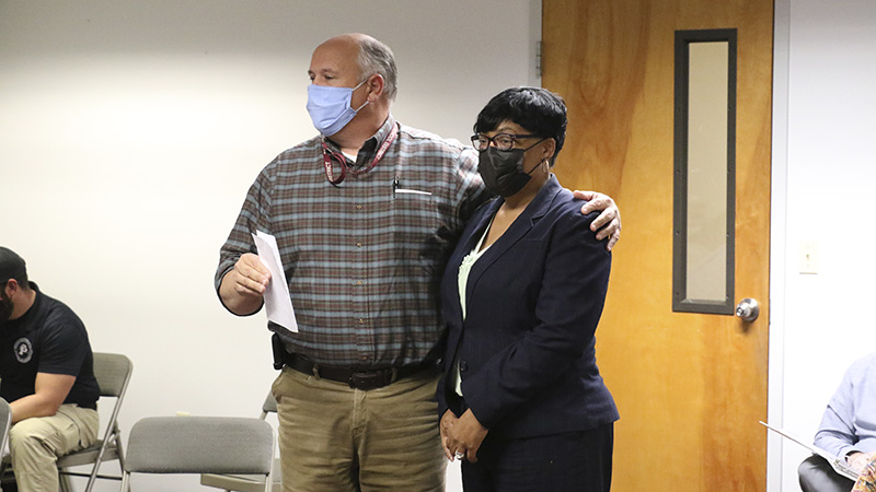 Teacher recognized, student performs for Picayune School District Board