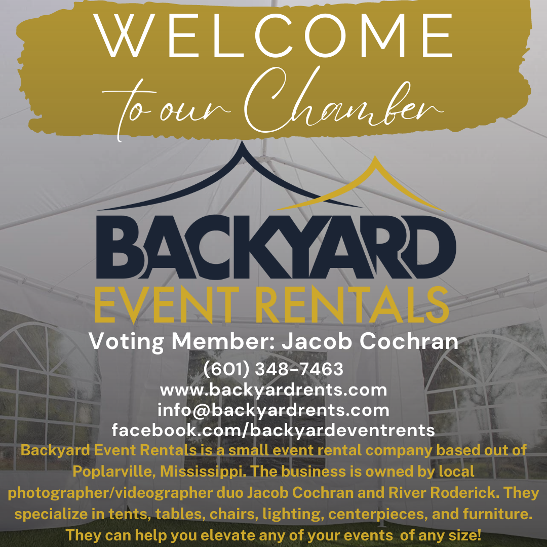 Backyard Event Rentals Picayune Item Picayune Item