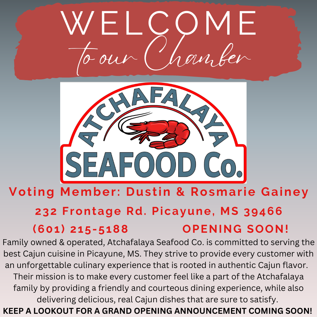 Atchafalaya Seafood Co. Picayune Item Picayune Item
