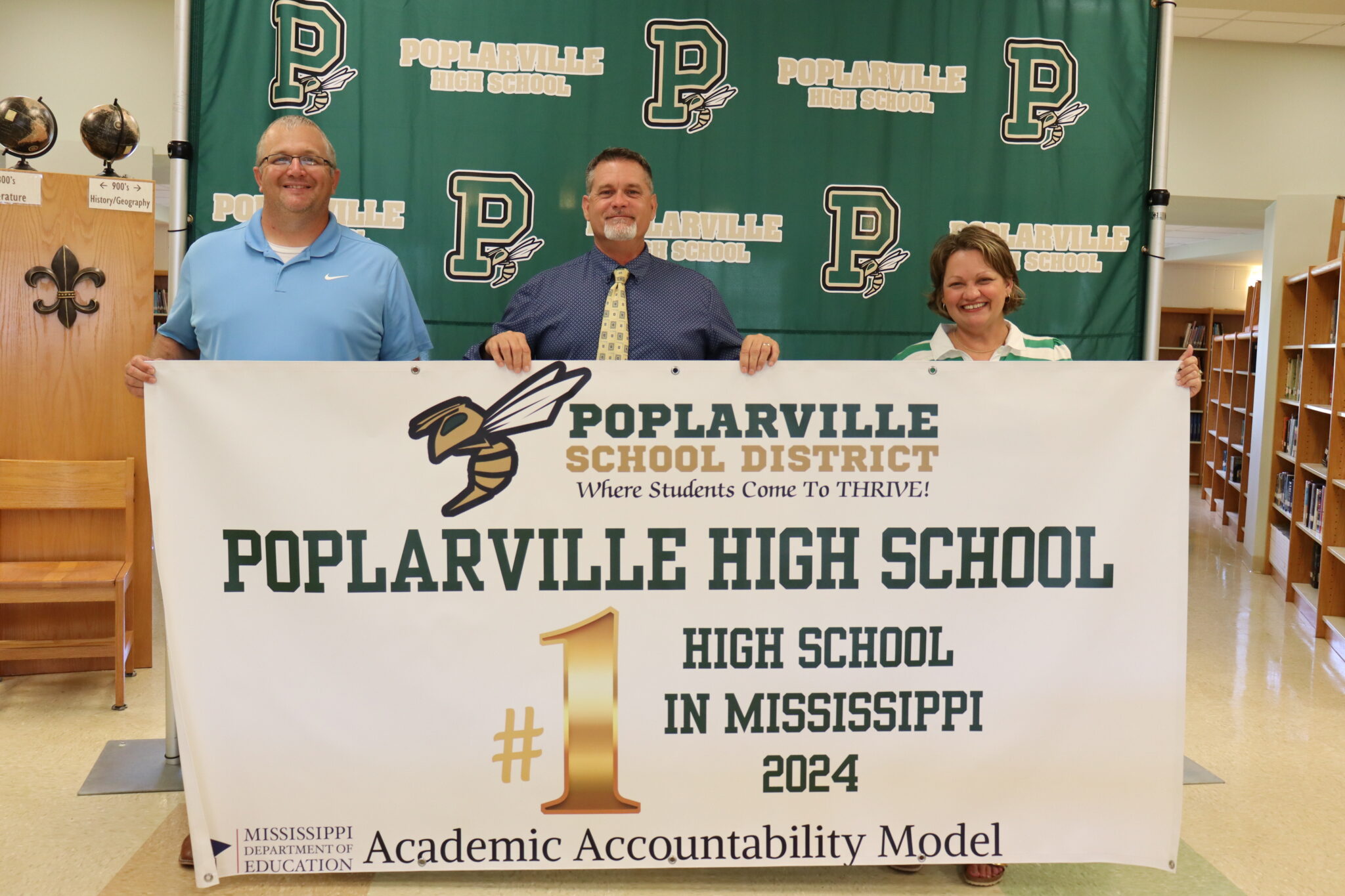 Poplarville High School Ranked No. 1 in Mississippi in Latest